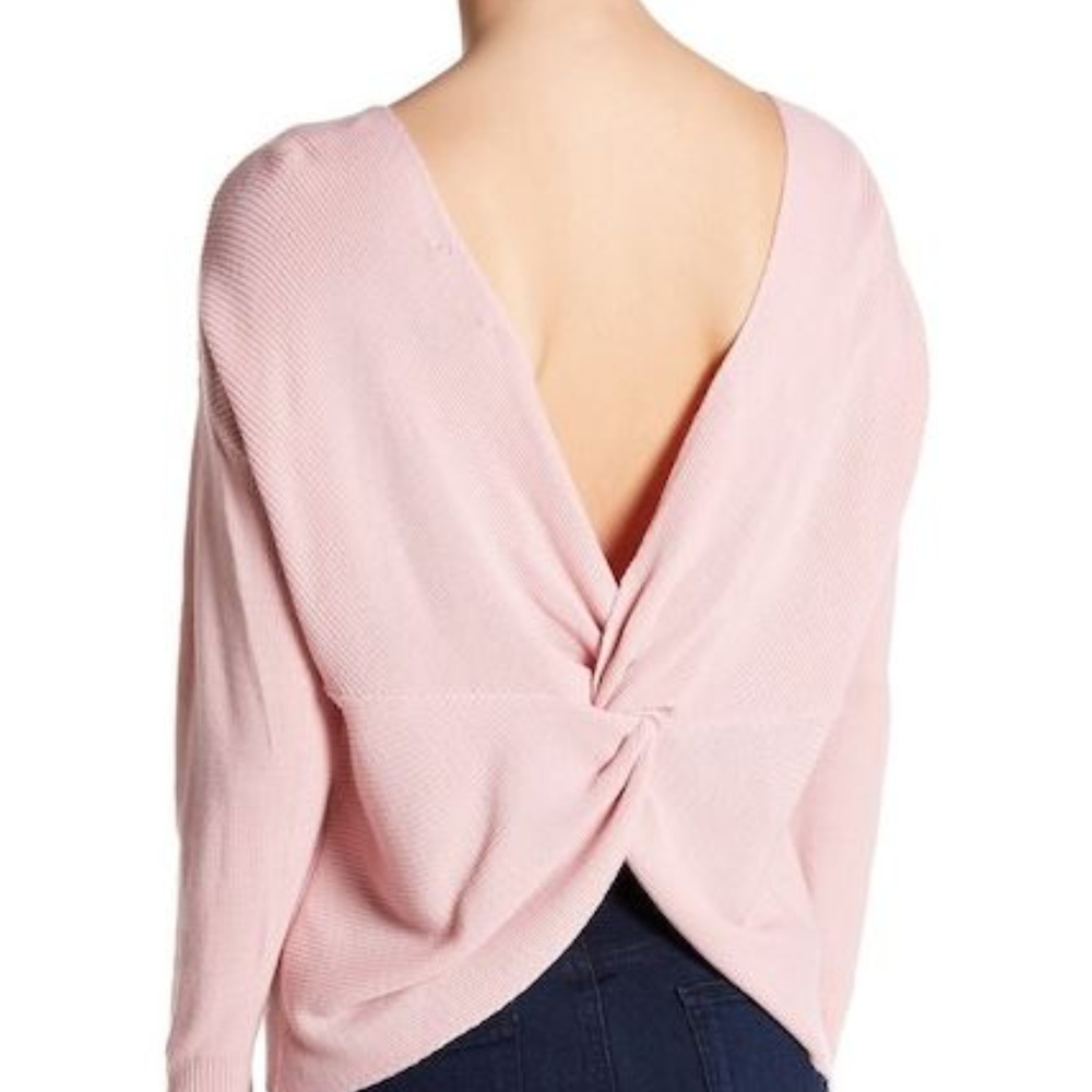 🌷SOLD🌷Absolutely knot back sweater - Picture 1 of 2